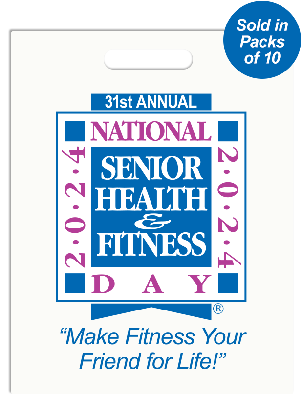National Senior Health & Fitness Day® Handout Bags