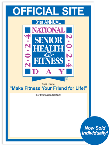 National Senior Health & Fitness Day® Poster