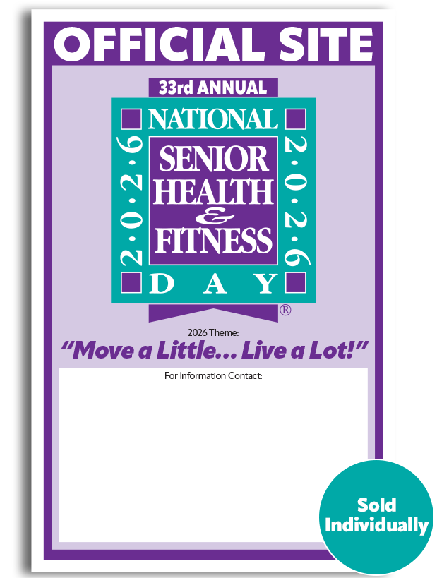 National Senior Health & Fitness Day® Poster